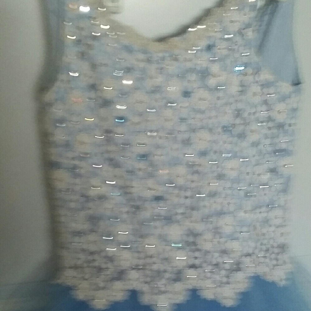 Alice blue gown